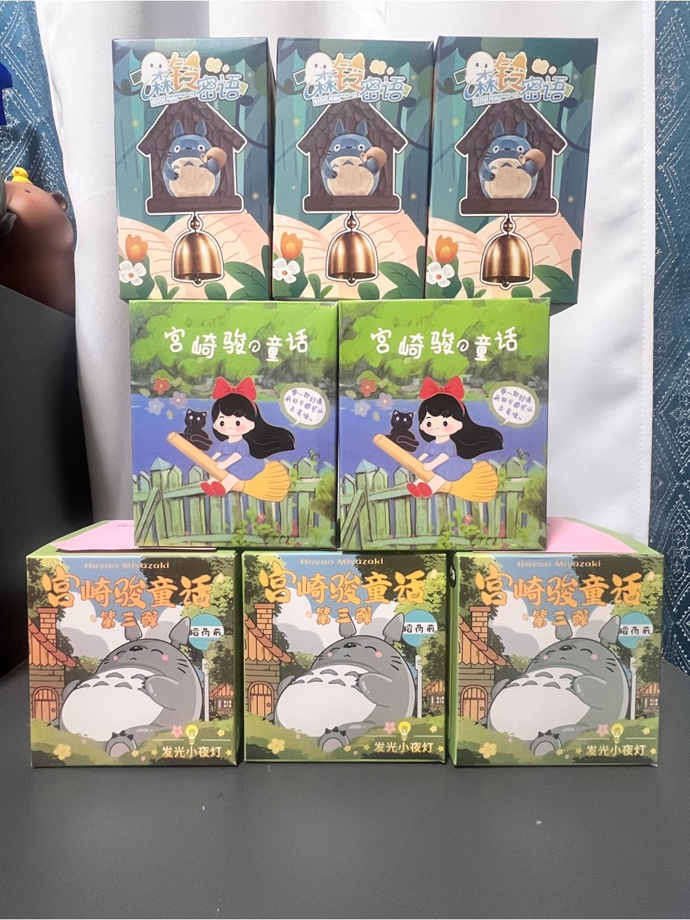 Studio Ghibli Inspired Mystery Blind Box Bundle (8 Boxes) - Totoro & Kiki